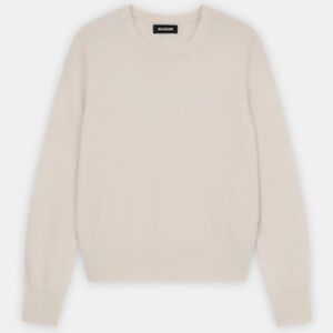 NAADAM 100% Cashmere Crewneck Sweater White XL